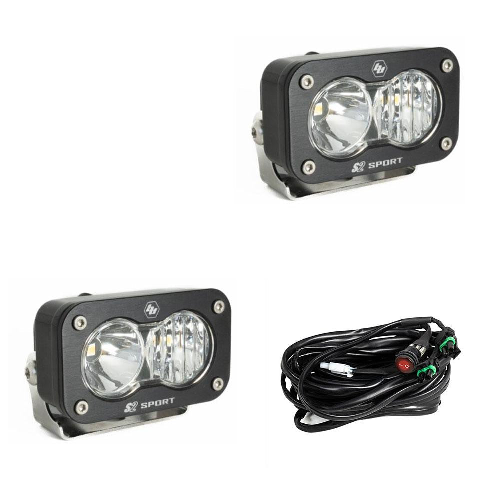 Baja Designs S2 Sport - Luces auxiliares dually LED (Par) - GDLGARAGE