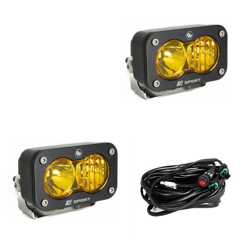 Baja Designs S2 Sport - Luces auxiliares dually LED (Par) - GDLGARAGE