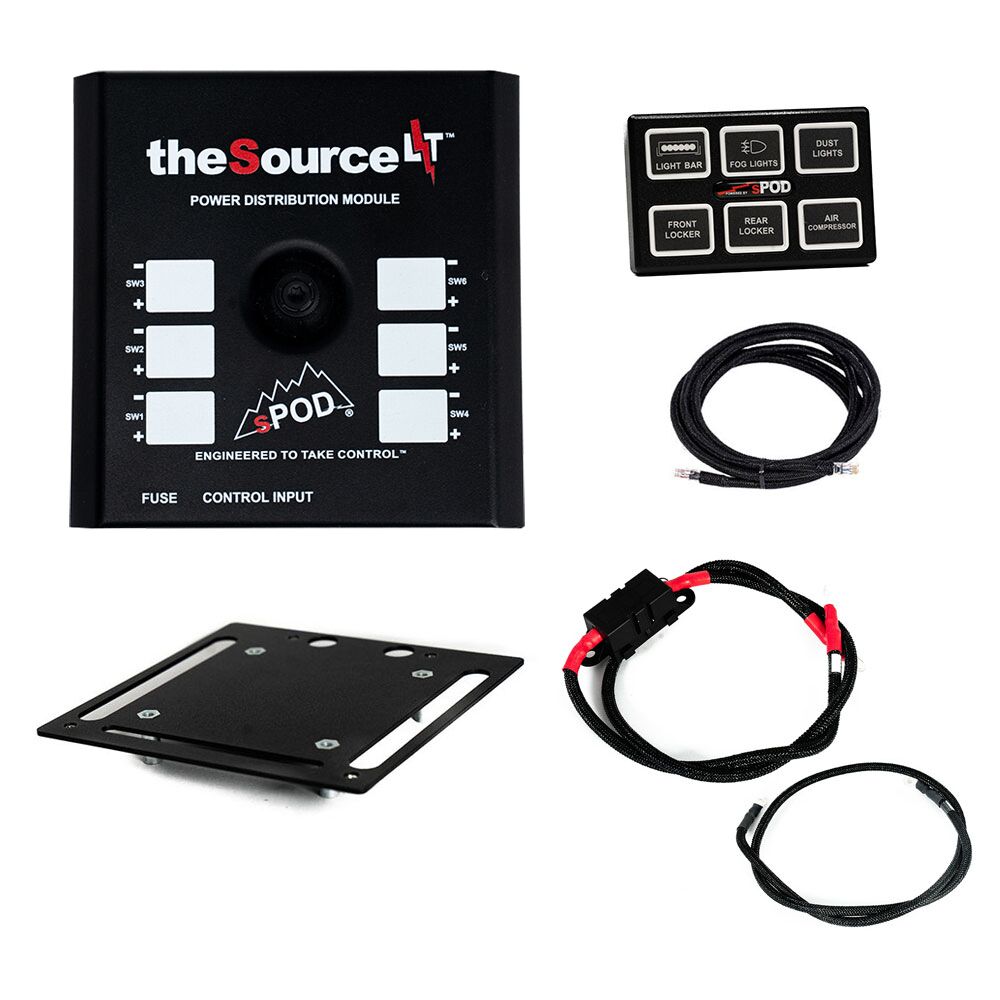 sPOD SourceLT w/ Mini6 - Sistema de Control Digital con Botonera