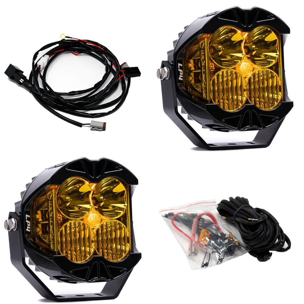 Baja Designs LP4 Pro - Luces auxiliares dually LED (Par) - GDLGARAGE